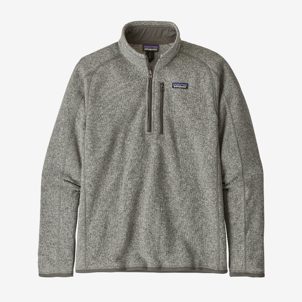 Patagonia Better Sweater 1/4-Zip Fleece in Stonewash